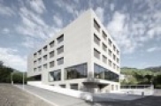 Aussenansicht Neubau Berufs- und Weiterbildungszentrum Altstätten